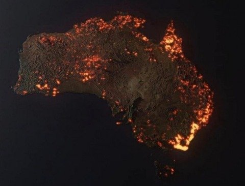 손쓸 수 없는 지경에 이른 최악의 호주 산불