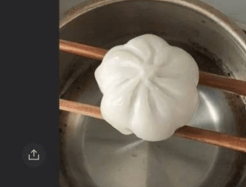 만두 하나만 찌기 대참사
